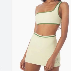 WeWoreWhat Tennis Club Skort and Sports Bra